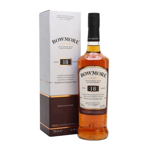 Whisky Bowmore 18 años