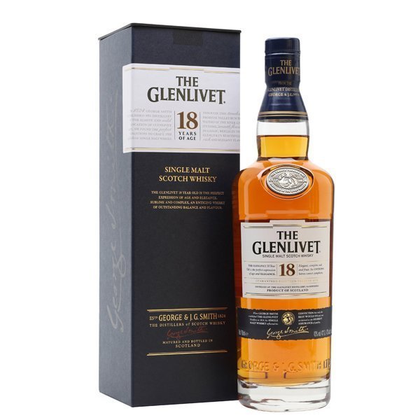 Whisky Glenlivet 18 años