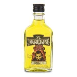 Miniatura Absenta Diablo Amarilla 80º 4cl