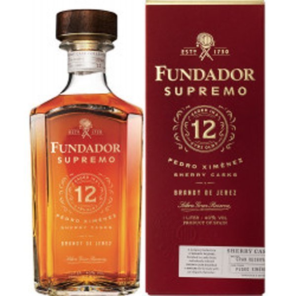 Brandy Fundador 12 años Litro