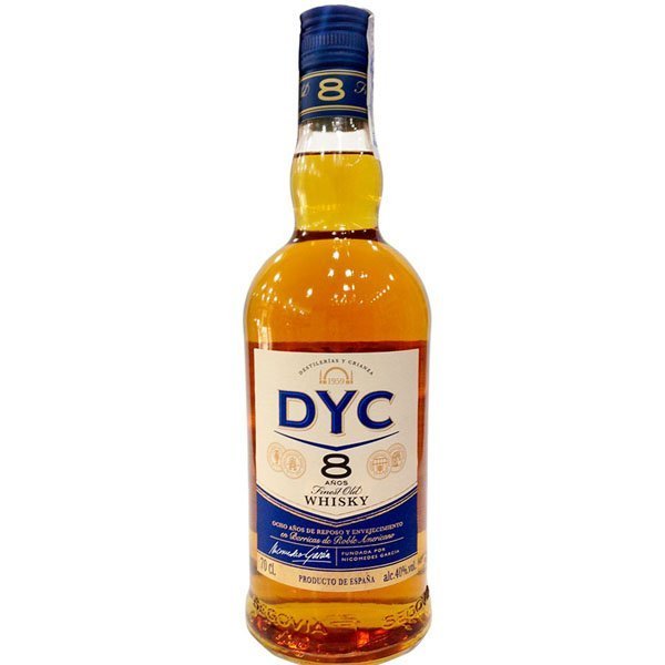 Whisky Dyc 8 Años 0.70