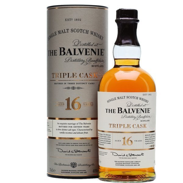Whisky Balvenie 16 años Triple cask 0.70
