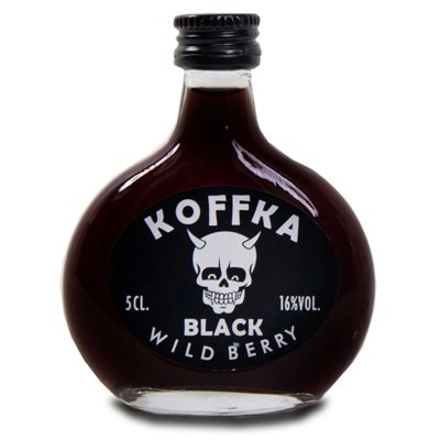 Miniatura Vodka Koffka Negra 5 cl.