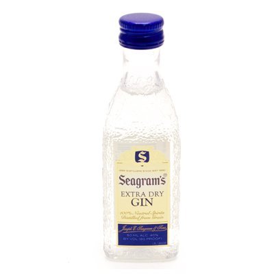 Miniatura Ginebra Seagrams 5 cl.