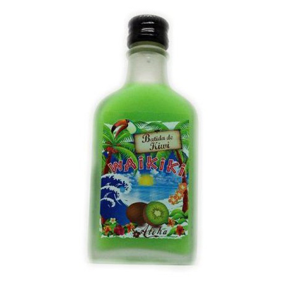 Miniatura Licor Batida Kiwi Waikiki 5 cl.