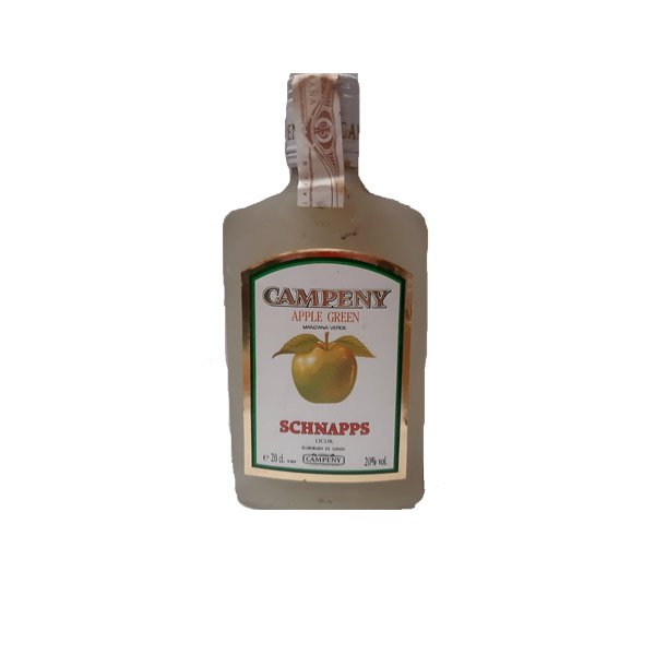 Petaca Schnapps Manzana Verde Campeny 20 cl.