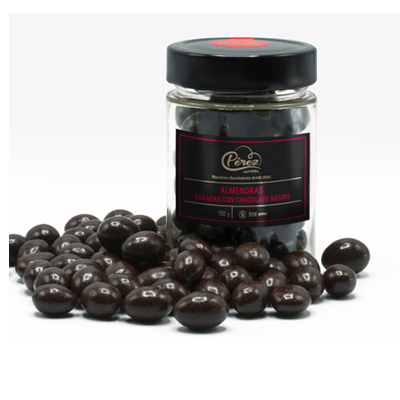 Almendra Bañadas Chocolate Negro 150 gr