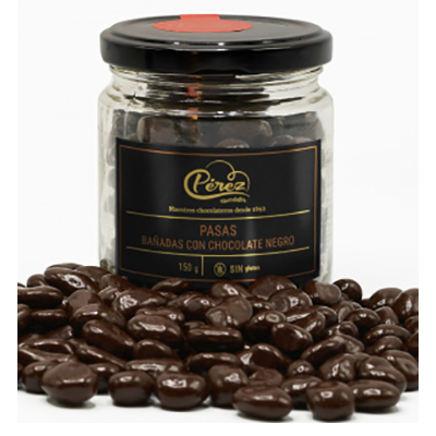 Pasas Bañadas Chocolate Negro 150 gr.