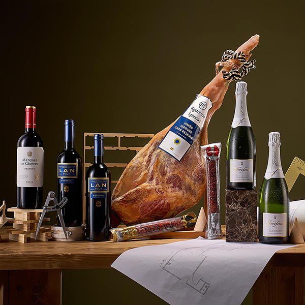 Lote Regalo Navidad Jamonero 207-J