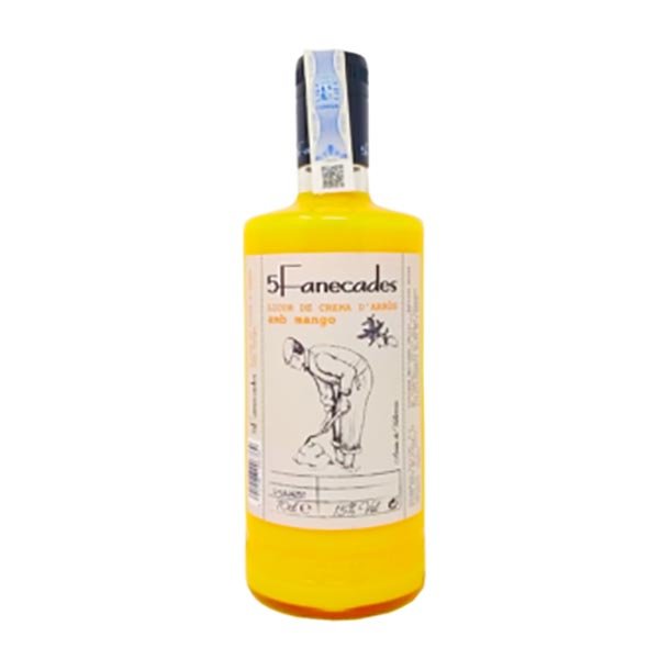 Licor Crema d’Arròs amb Mango 70cl