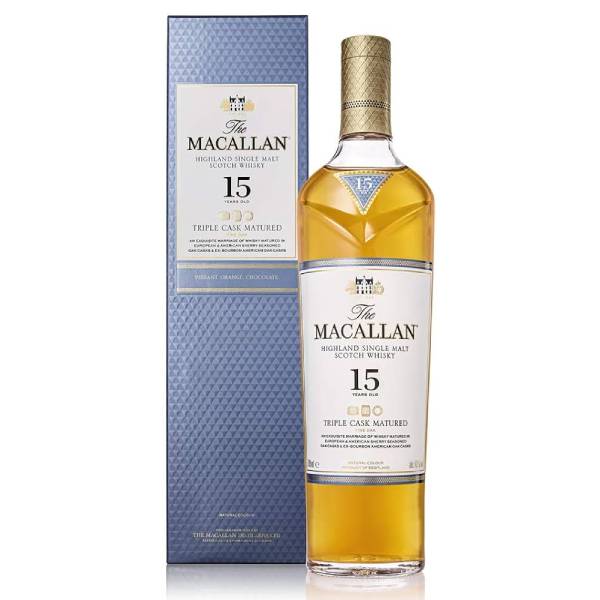 Whisky Macallan 15 Años Triple Cask (Fine Oak )0.70